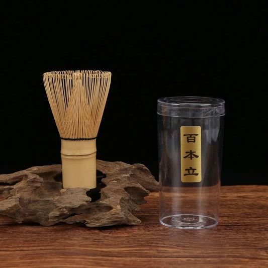 Bamboo Matcha Whisk Green Tea Powder Brush Grinder Matcha Tea Chasen Mixer Stirrer Reusable Tea Whisk Teaware Tea Tools