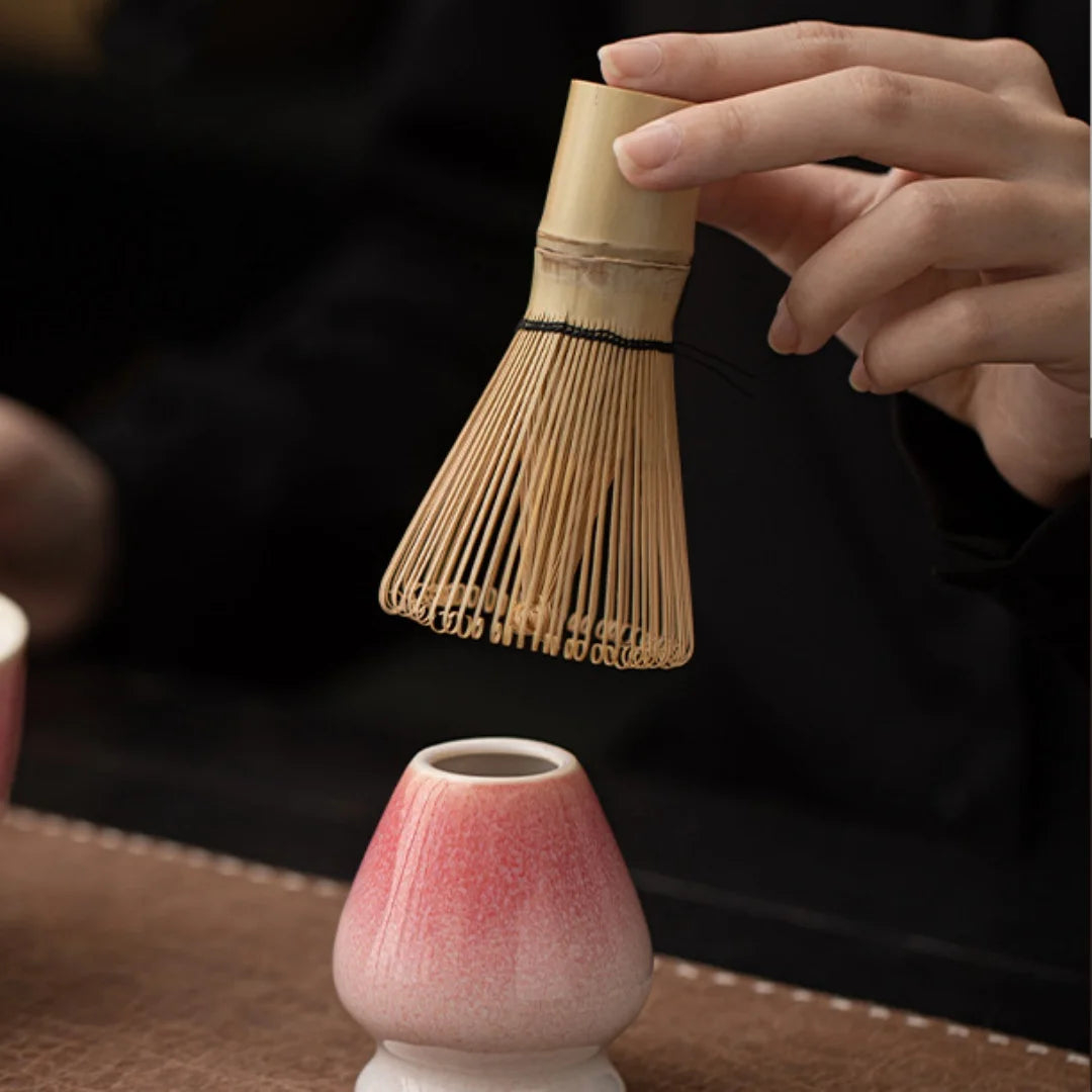 Bamboo Matcha Whisk Green Tea Powder Brush Grinder Matcha Tea Chasen Mixer Stirrer Reusable Tea Whisk Teaware Tea Tools