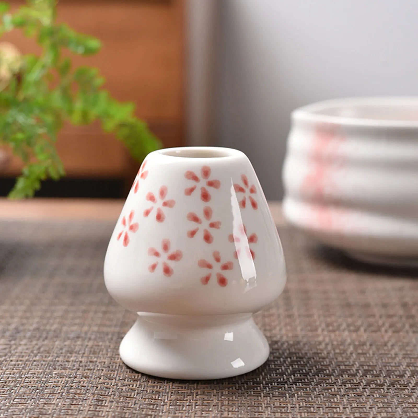 Japanese Handmade Matcha Whisk Holder for Teaware and Ceremony, Ideal for Dining Room and Teahouse Use