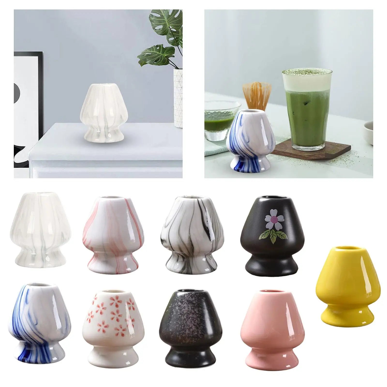 Japanese Handmade Matcha Whisk Holder for Teaware and Ceremony, Ideal for Dining Room and Teahouse Use