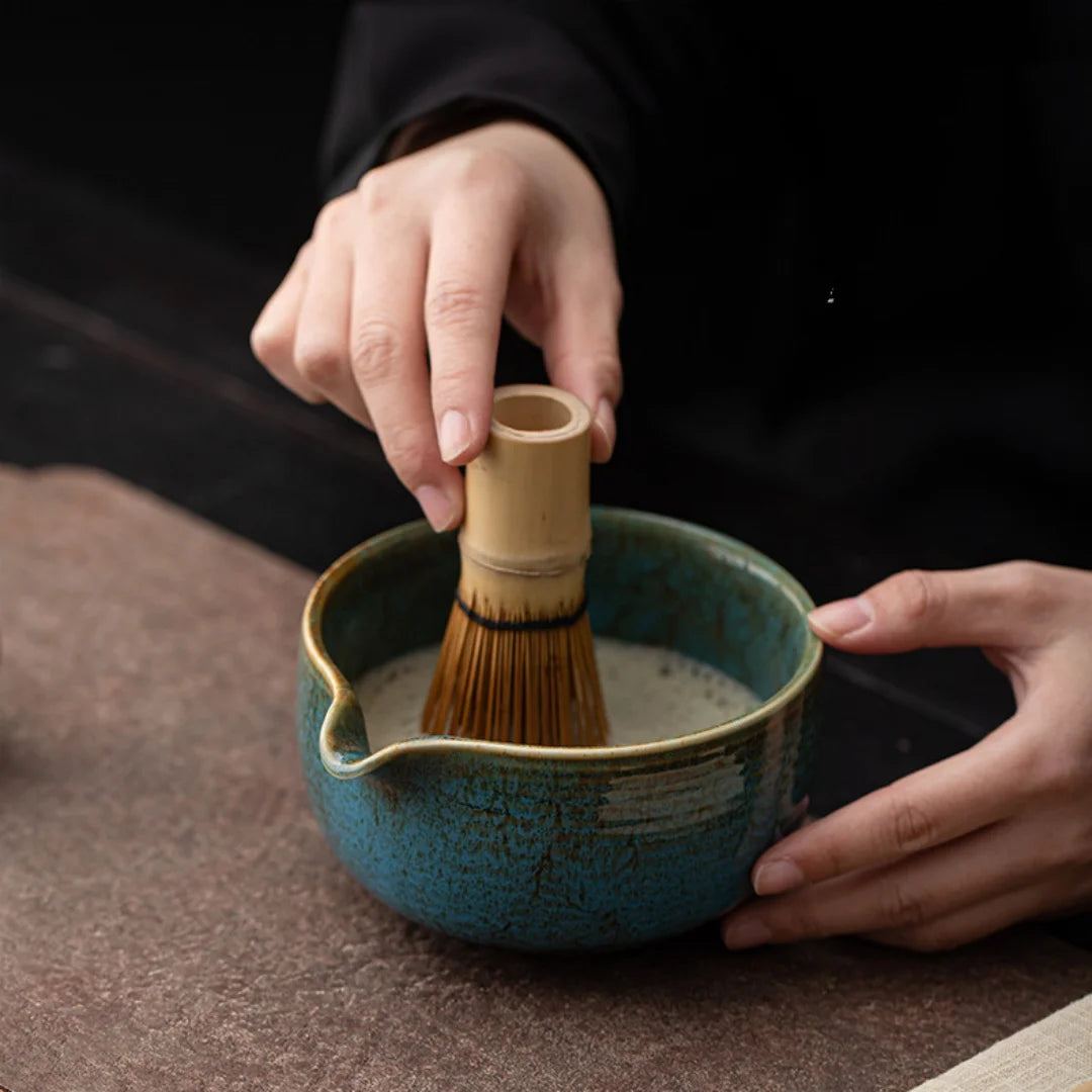 Bamboo Matcha Whisk Green Tea Powder Brush Grinder Matcha Tea Chasen Mixer Stirrer Reusable Tea Whisk Teaware Tea Tools